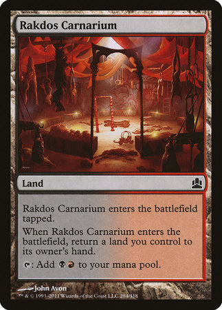 Rakdos Carnarium [Commander 2011]-1