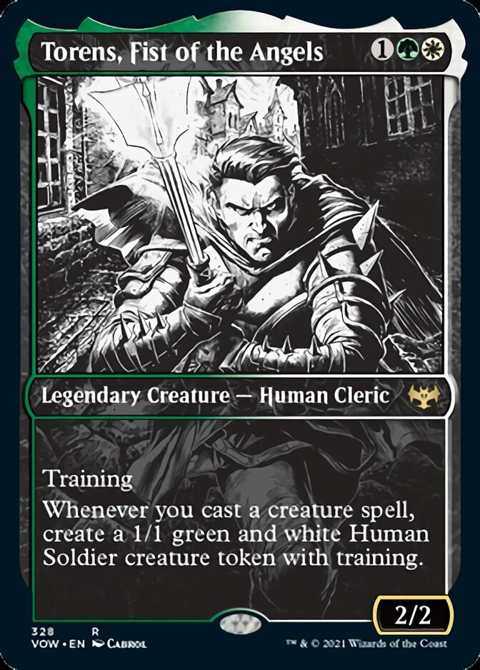 Torens, Fist of the Angels (Showcase Eternal Night) [Innistrad: Crimson Vow]-1