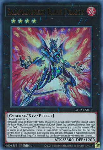 Salamangreat Blaze Dragon [GFP2-EN025] Ultra Rare