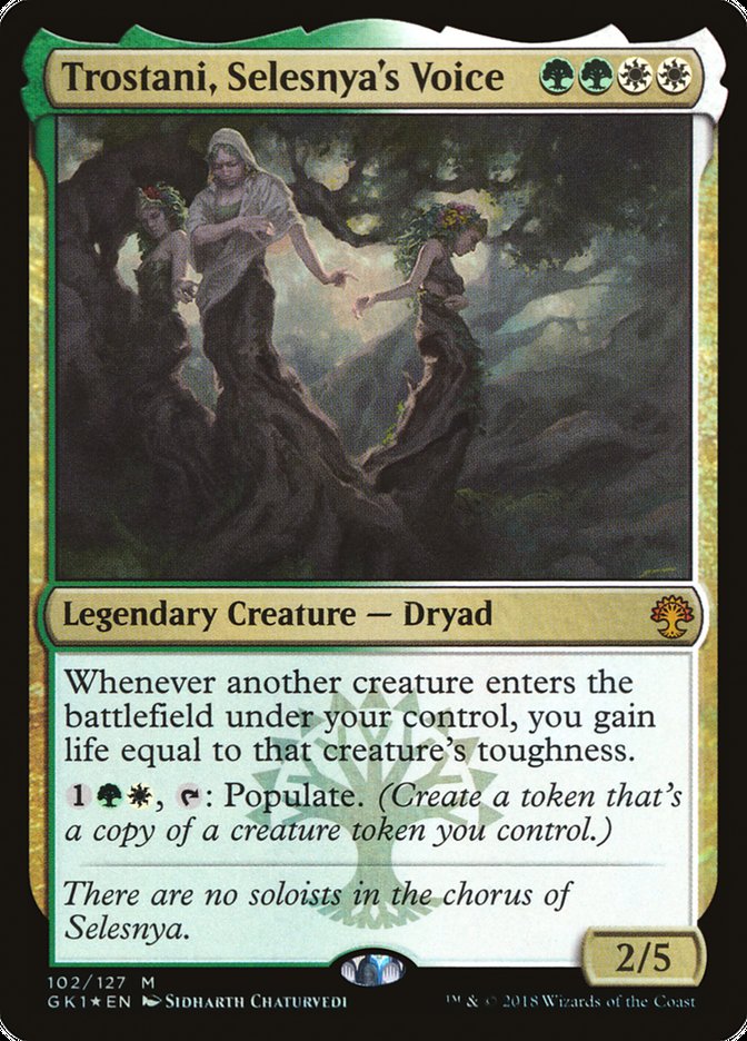 Trostani, Selesnya's Voice [Guilds of Ravnica Guild Kit]-1