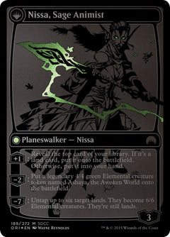 Nissa, Vastwood Seer // Nissa, Sage Animist [San Diego Comic-Con 2015]-2