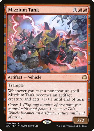 Mizzium Tank [War of the Spark]-1