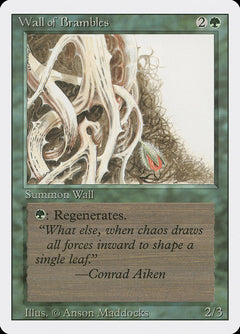 Wall of Brambles [Revised Edition]-1