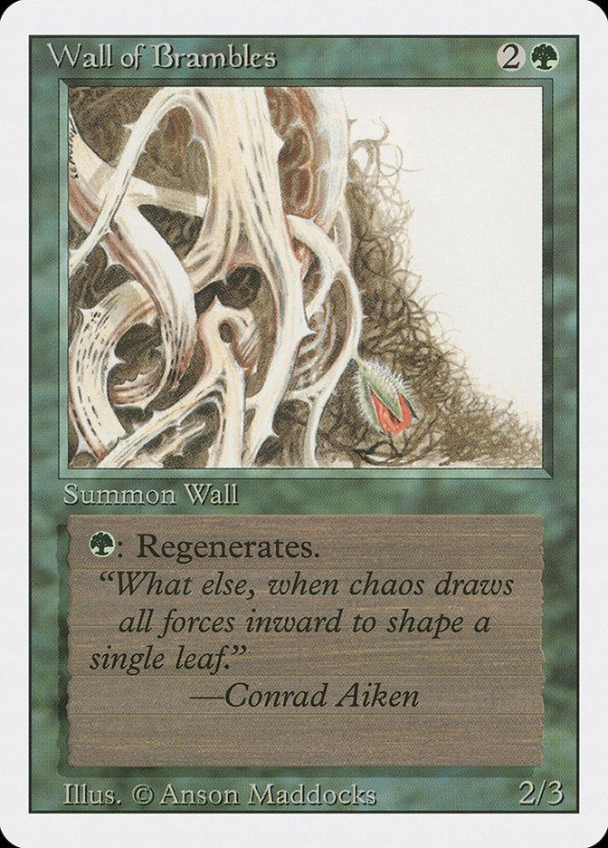 Wall of Brambles [Revised Edition]-1