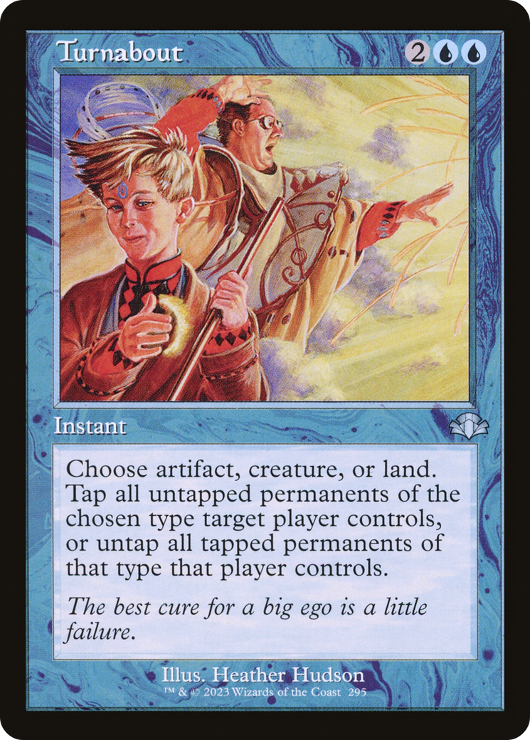 Turnabout (Retro) [Dominaria Remastered]-1