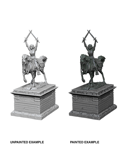 WizKids Deep Cuts Unpainted Miniatures Heroic Statue-1