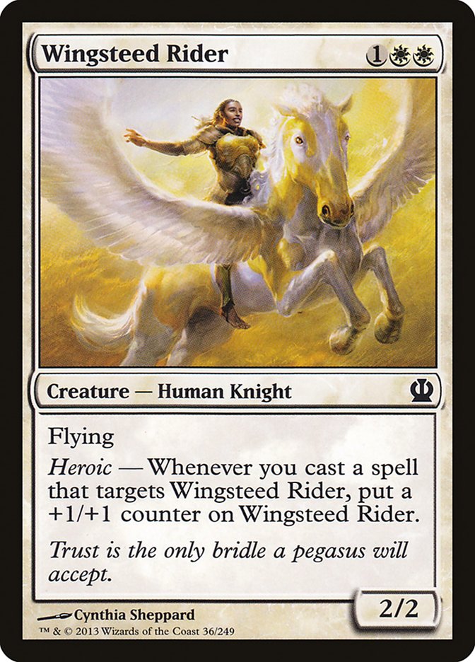 Wingsteed Rider [Theros]-1