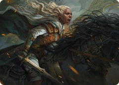 Eowyn, Fearless Knight Art Card [The Lord of the Rings: Tales of Middle-earth Art Series]-1