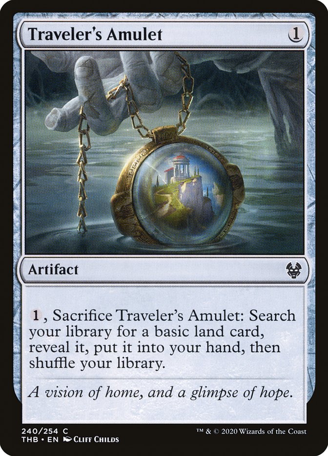 Traveler's Amulet [Theros Beyond Death]-1