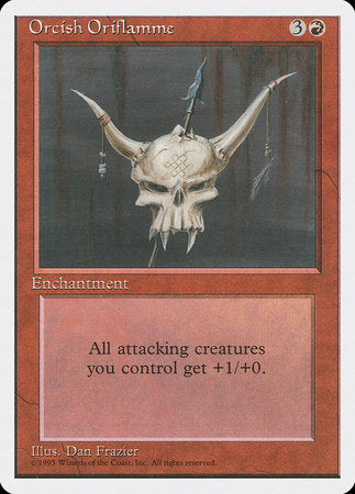Orcish Oriflamme [Fourth Edition]-1