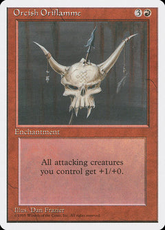Orcish Oriflamme [Fourth Edition]-1