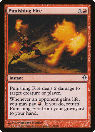 Punishing Fire [Zendikar]-1