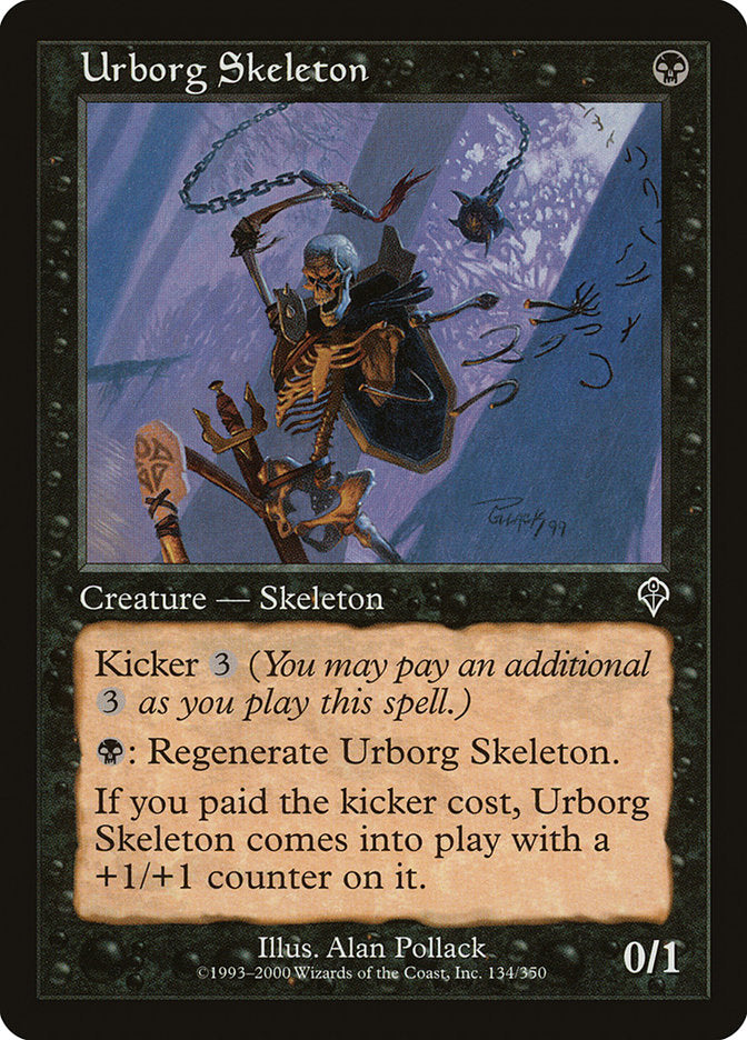 Urborg Skeleton [Invasion]-1