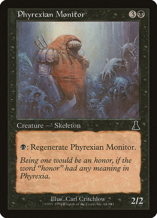 Phyrexian Monitor [Urza's Destiny]-1