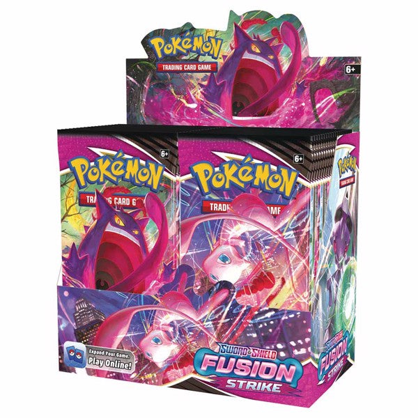 Pokemon Sword and Shield - Fusion Strike Booster Display-1