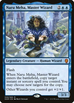 Naru Meha, Master Wizard [Dominaria]-1
