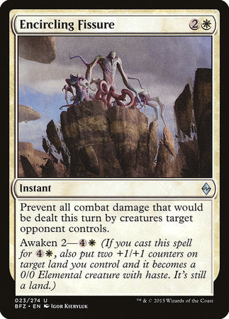 Encircling Fissure [Battle for Zendikar]-1