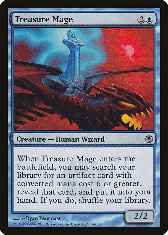 Treasure Mage [Mirrodin Besieged]-1