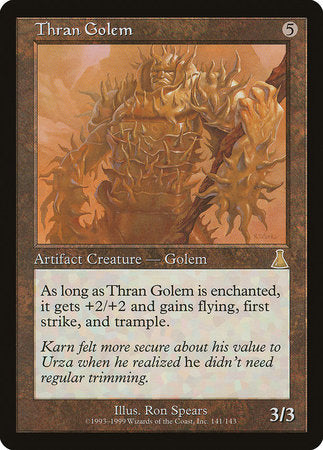 Thran Golem [Urza's Destiny]-1