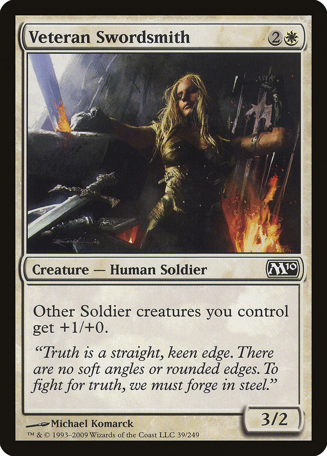 Veteran Swordsmith [Magic 2010]-1