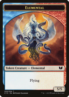 Drake // Elemental (020) Double-Sided Token [Commander 2015 Tokens]-2