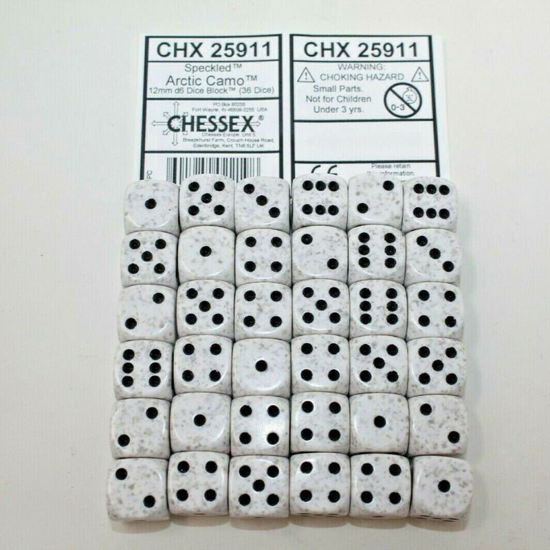 CHX 25911 Speckled 12mm d6 Arctic Camo Block (36)-1