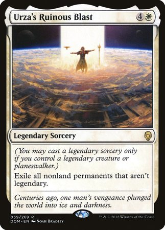 Urza's Ruinous Blast [Dominaria]-1