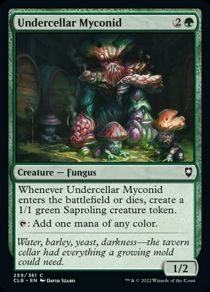 Undercellar Myconid [Commander Legends: Battle for Baldur's Gate]-1