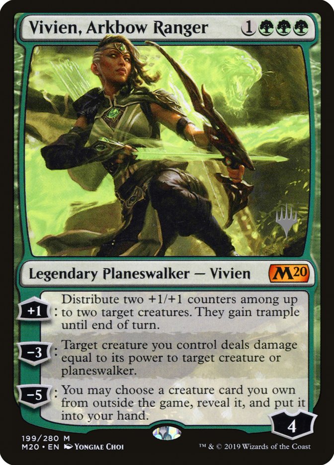 Vivien, Arkbow Ranger (Promo Pack) [Core Set 2020 Promos]-1