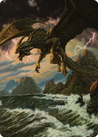 Ancient Bronze Dragon Art Card (03) [Commander Legends: Battle for Baldur's Gate Art Series]-1