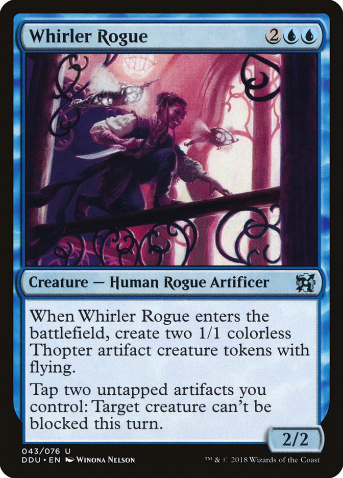 Whirler Rogue [Duel Decks: Elves vs. Inventors]-1