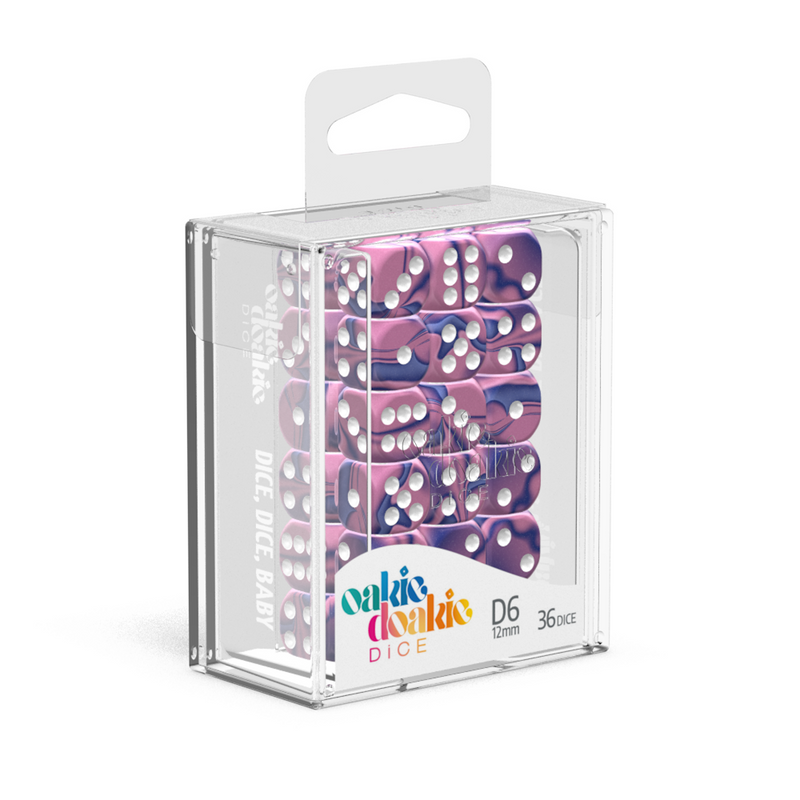 Oakie Doakie Dice D6 12 mm Gemi - Venus (36)-1