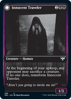 Innocent Traveler // Malicious Invader [Innistrad: Double Feature]-1
