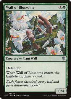 Wall of Blossoms [Commander 2016]-1