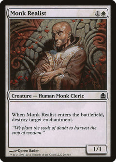 Monk Realist [Commander 2011]-1