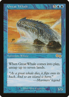 Great Whale [Urza's Saga]-1