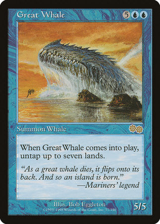 Great Whale [Urza's Saga]-1