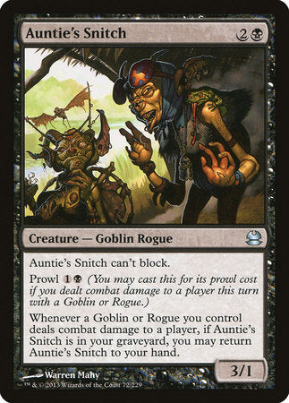 Auntie's Snitch [Modern Masters]-1
