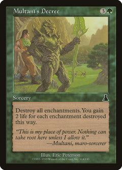 Multani's Decree [Urza's Destiny]-1