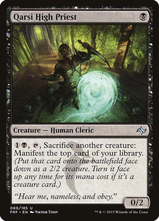 Qarsi High Priest [Fate Reforged]-1