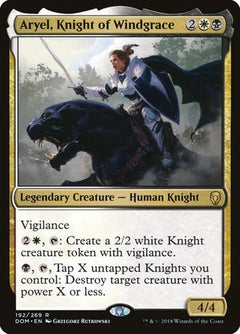 Aryel, Knight of Windgrace [Dominaria]-1