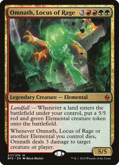 Omnath, Locus of Rage [Battle for Zendikar]-1