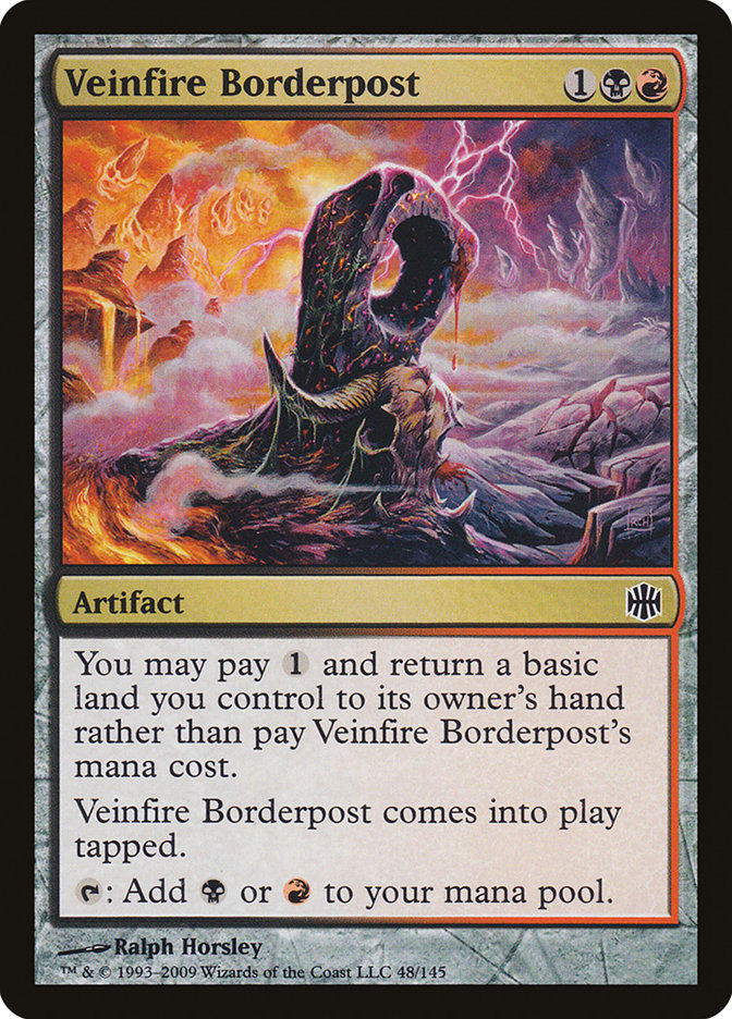 Veinfire Borderpost [Alara Reborn]-1