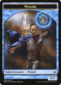 Servo // Wizard Double-Sided Token [Challenger Decks 2020 Tokens]-2