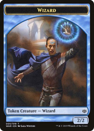 Servo // Wizard Double-Sided Token [Challenger Decks 2020 Tokens]-2