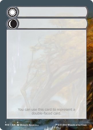 Helper Card (1/9) [Innistrad: Midnight Hunt Tokens]-1