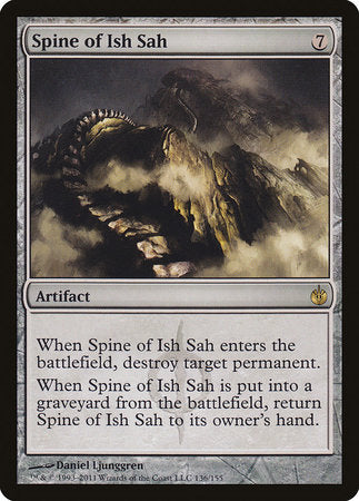 Spine of Ish Sah [Mirrodin Besieged]-1