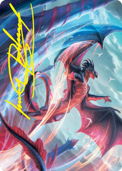 Galazeth Prismari Art Card (Gold-Stamped Signature) [Strixhaven: School of Mages Art Series]-1
