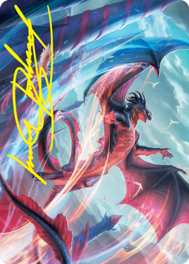 Galazeth Prismari Art Card (Gold-Stamped Signature) [Strixhaven: School of Mages Art Series]-1