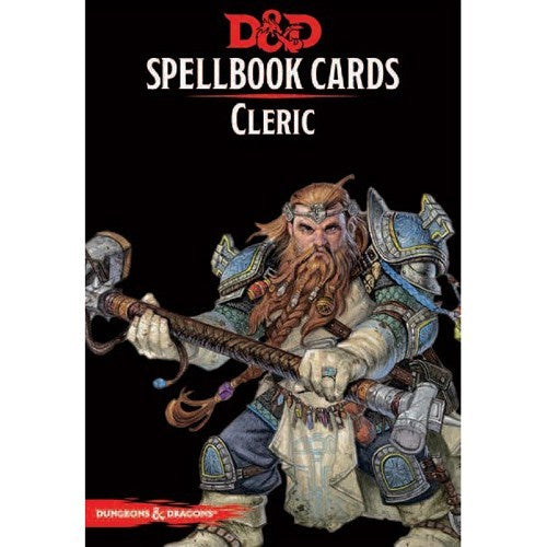 D&D Spellbook Cards - Cleric Deck Revised 2017 Edition
